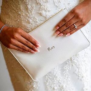 KATIE LOXTON Mrs Perfect Clutch Pouch NWOT